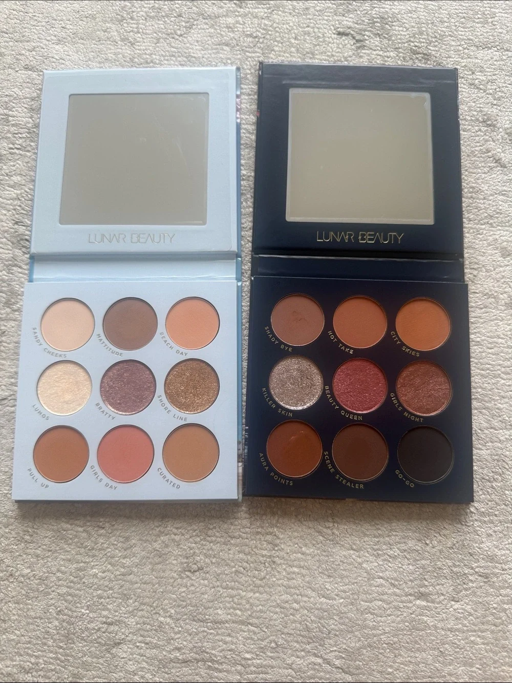 Lunar beauty day and night eye shadow pallet
